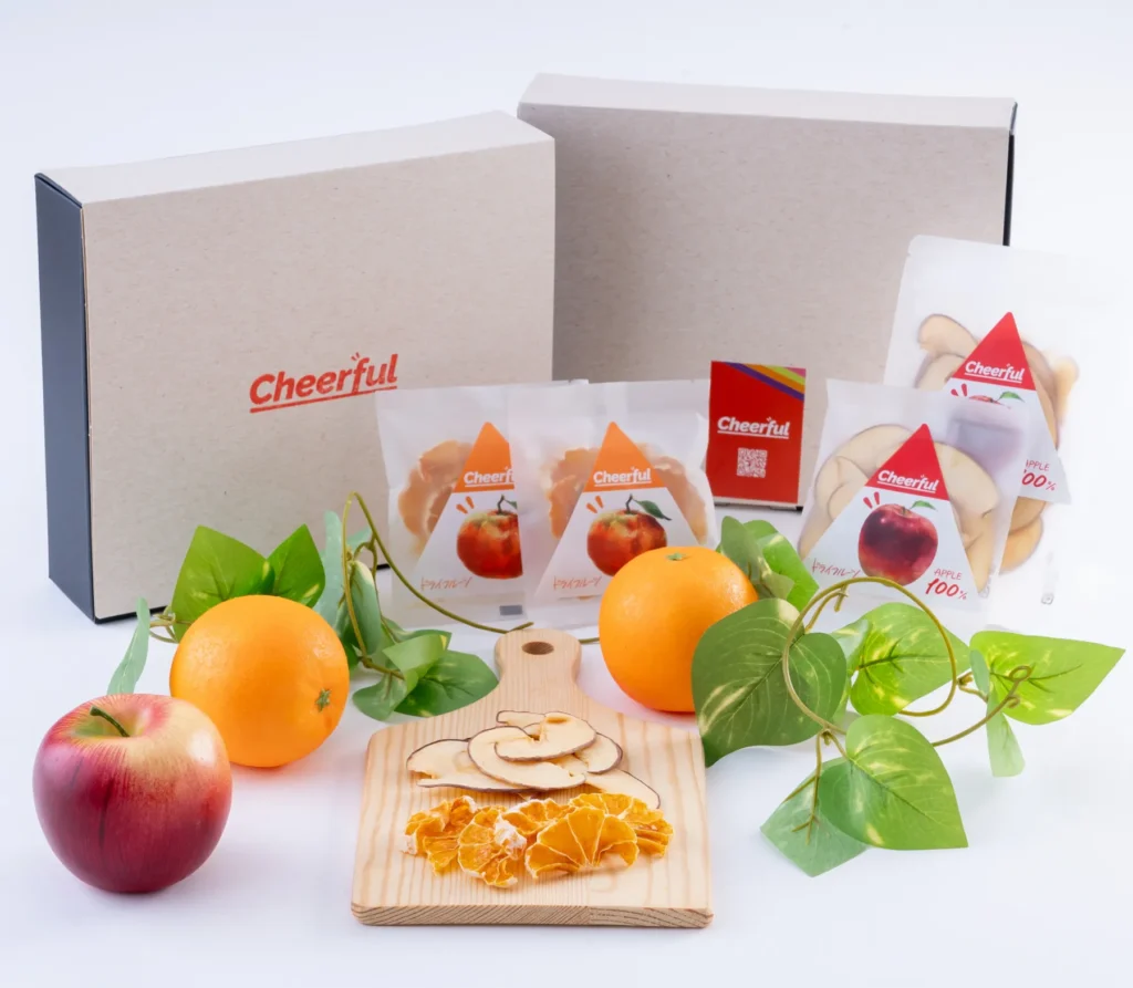 素材とおいしさにこだわった Cheerful（チアフル）ドライフルーツ